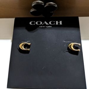 Coach Signature C Earrings Studs